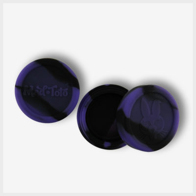 Mad Toto Silicone Jar - Purple / Black