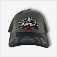 Mad Toto Trucker Hat- Charcoal / Black