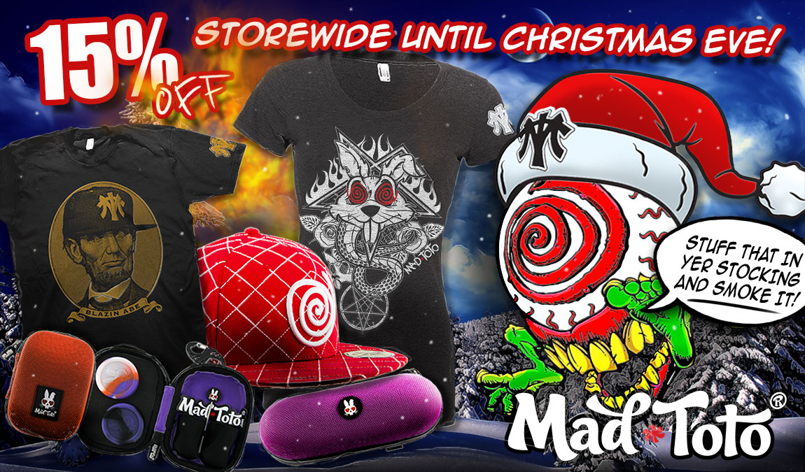Mad Toto Distressed Logo T-Shirt – Soft Crew Neck Tee For Music Fans