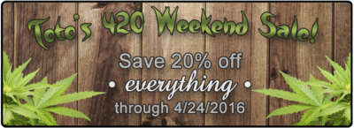 420 Weekend Sale - Mad Toto