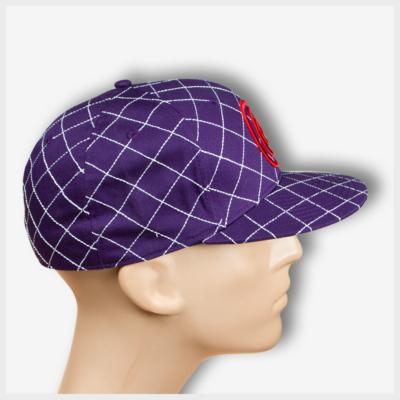 Mad Toto CrissCross Hat Right View - Purple 420 Apparel