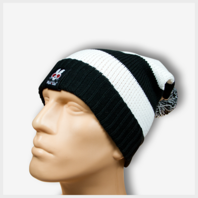 Pom Beanie Front View UnFold